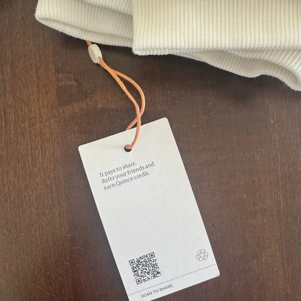 Quince Kids Size 12 Rainbow Joggers NWT - Picture 5 of 5